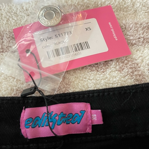 Edikted black flared jeans - Picture 3 of 6